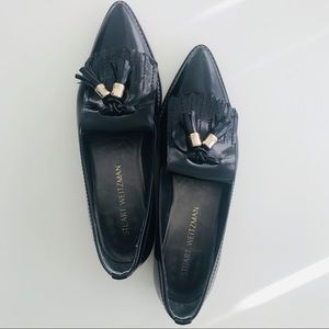 ✨🖤 Stuart Weitzman Loafers 🖤✨ 8/10 condition